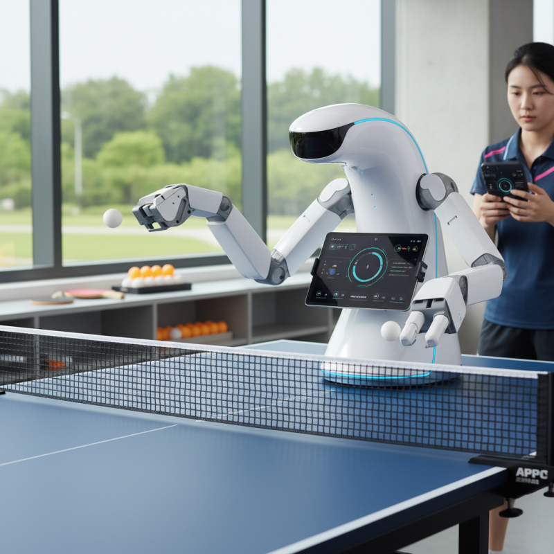 2026 Best App Controlled Table Tennis Robot for Ultimate Training Experience?