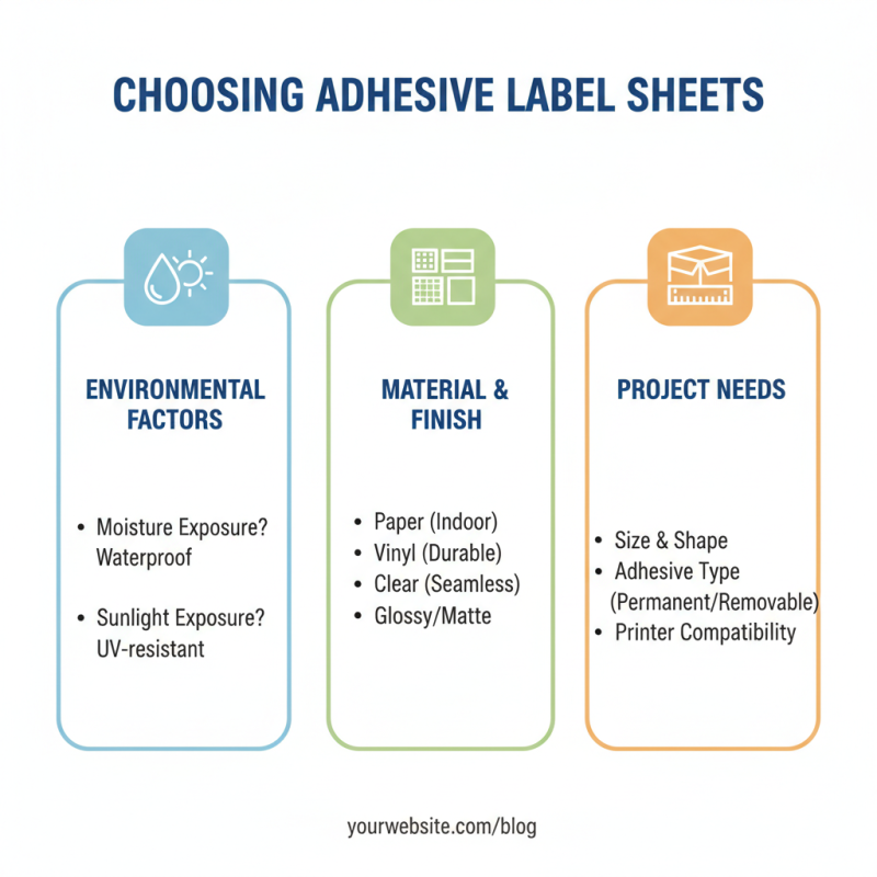 2026 How to Use Adhesive Label Sheets for Your Projects?