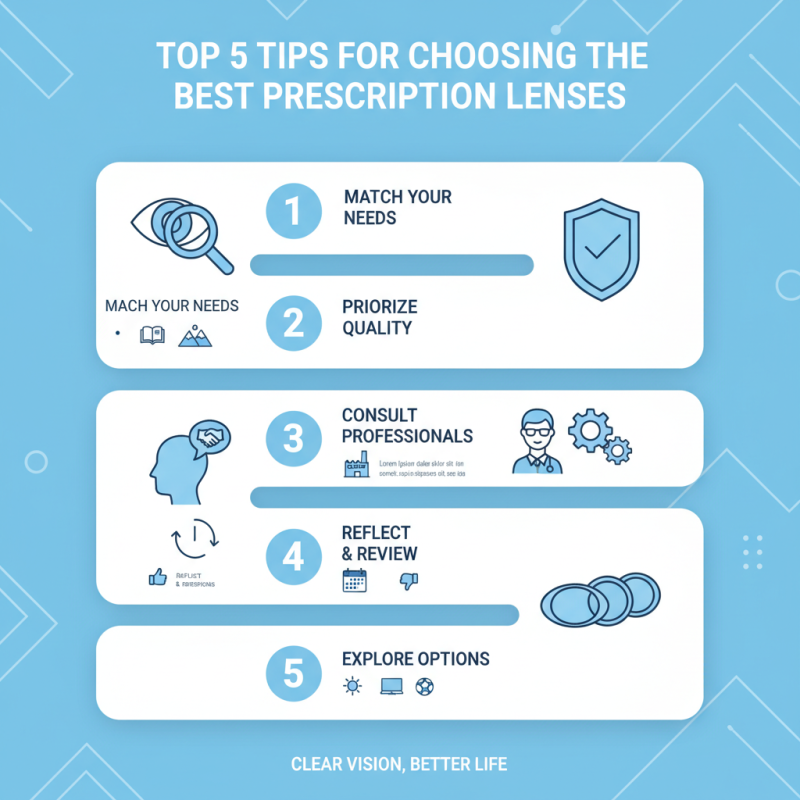 Top 5 Tips for Choosing the Best Prescription Lenses