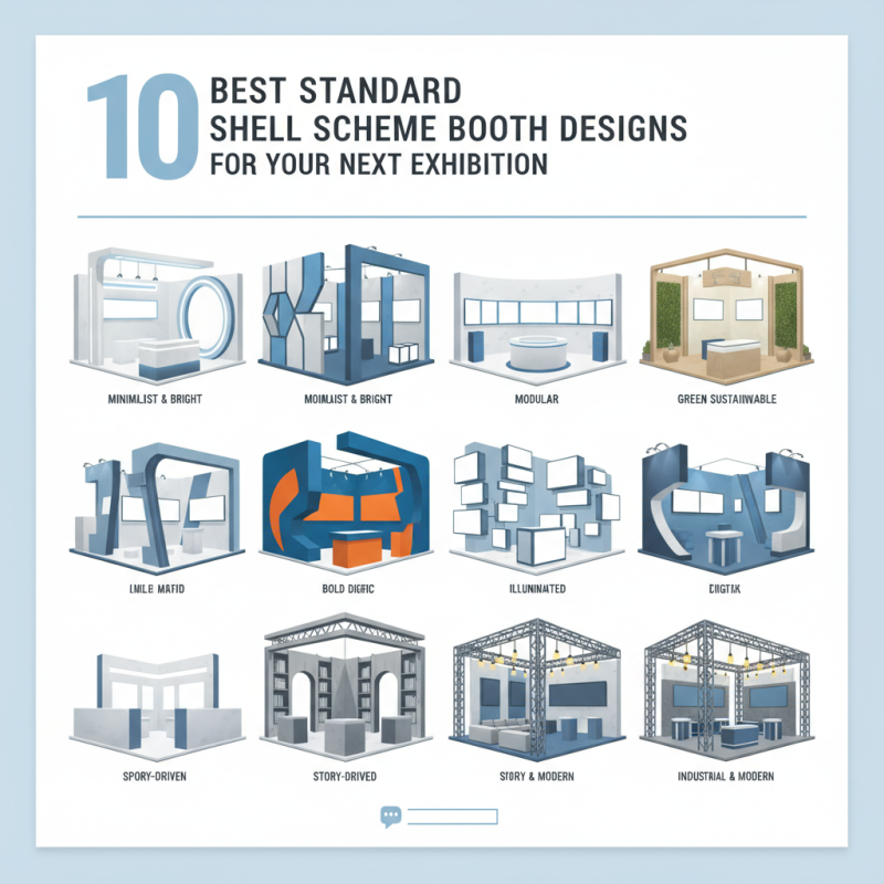 10 Best Standard Shell Scheme Booth Designs for Your Next Exhibition?