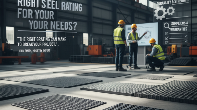 How to Choose the Right Steel Grating for Your Needs?