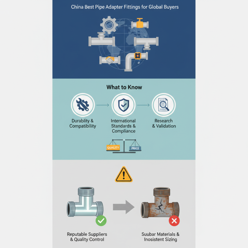 China Best Pipe Adapter Fittings for Global Buyers What to Know