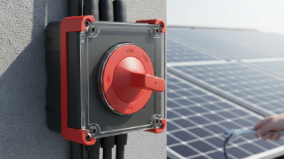 Top 5 Tips for Choosing the Right DC Isolator Switch Solar?