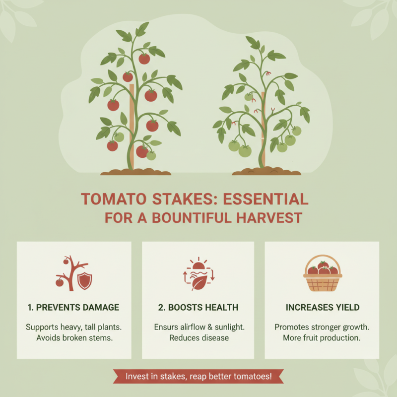 How to Choose the Best Tomato Plant Stakes for Your Garden