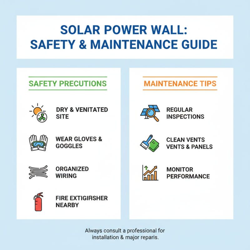 2026 How to Install a Solar Independent Power Wall at Home?