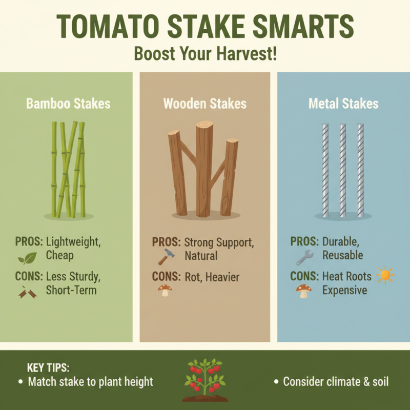 How to Choose the Best Tomato Plant Stakes for Your Garden