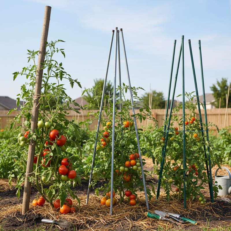 How to Choose the Best Tomato Plant Stakes for Your Garden