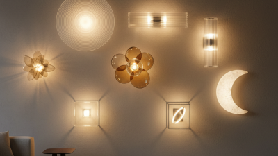 Top Wall Light Glass Designs to Enhance Your Home Decor Ideas?