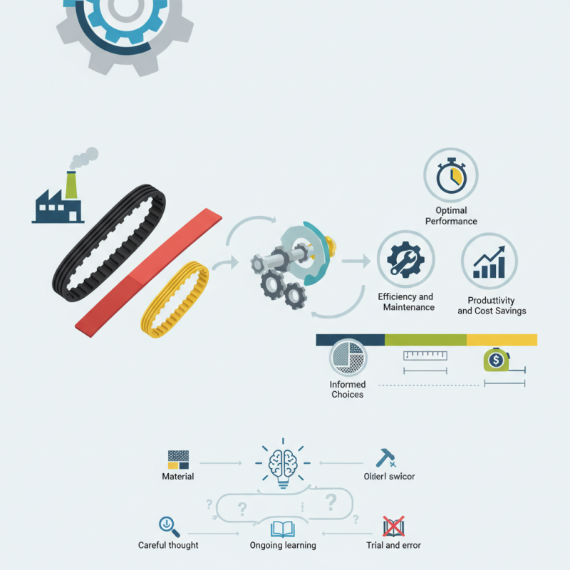 How to Choose the Right Drive Belts for Your Machinery?