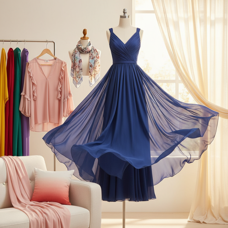 Top 10 Uses of Chiffon Fabric for Global Buyers?