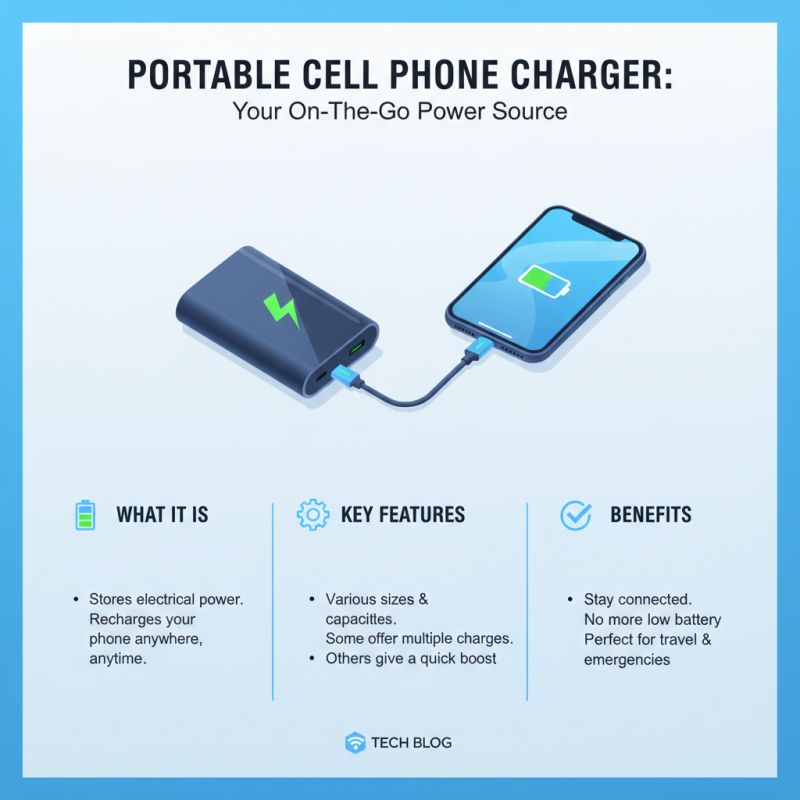 What is a Portable Cell Phone Charger and How to Choose One?