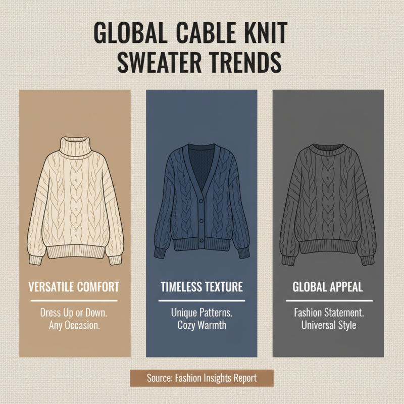 China Top 10 Cable Knit Sweater Trends for Global Buyers?