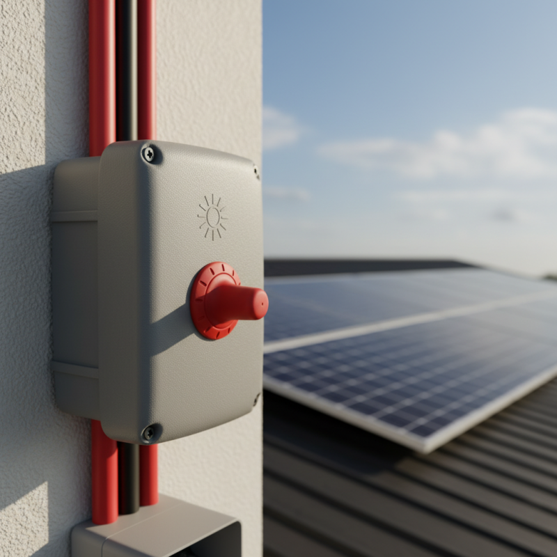 Why Choose a DC Isolator Switch for Solar Energy Systems?