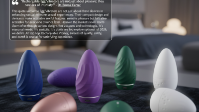 2026 Top Rechargeable Egg Vibrators to Enhance Your Pleasure?
