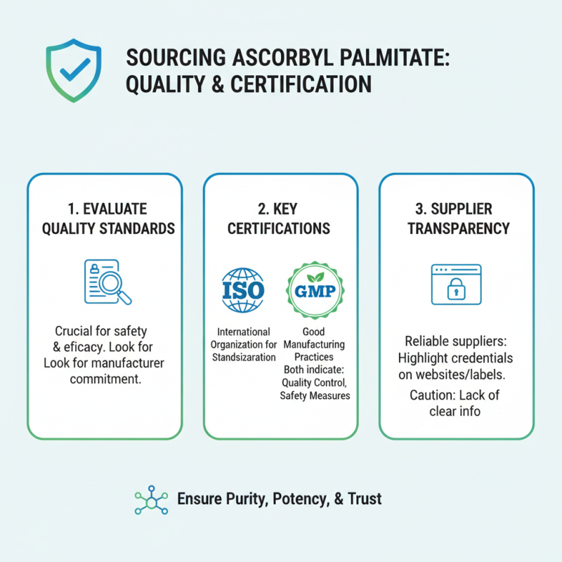 10 Tips for Sourcing Ascorbyl Palmitate Effectively?