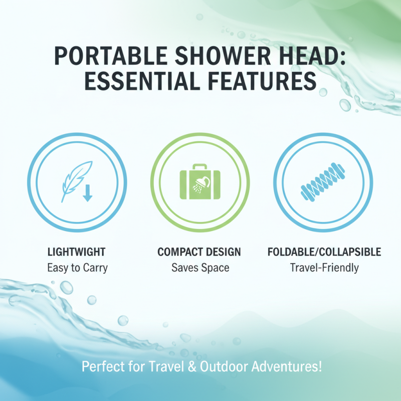 10 Essential Tips for Choosing the Best Portable Shower Head for Travel?
