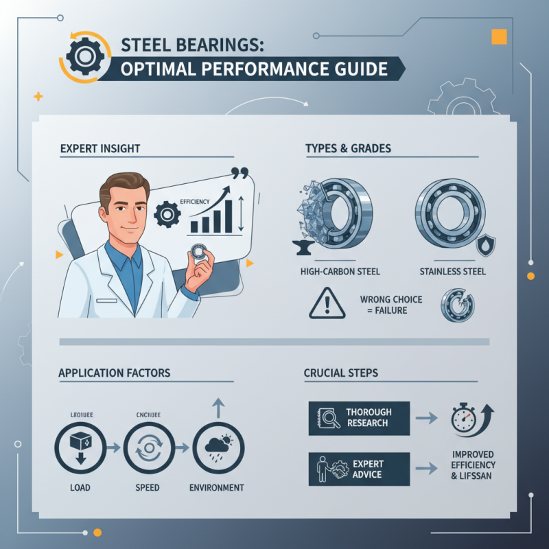 How to Choose Steel Bearings for Optimal Performance?