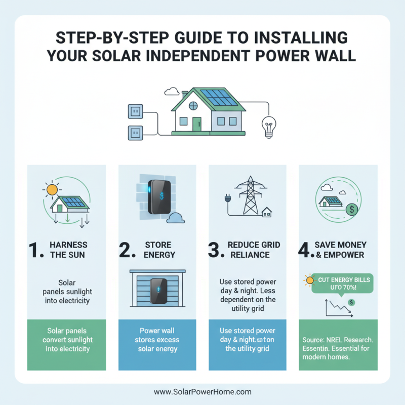 2026 How to Install a Solar Independent Power Wall at Home?