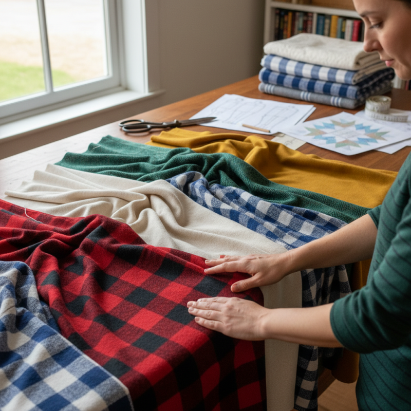 How to Choose the Best Flannel Fabric for Your Projects?