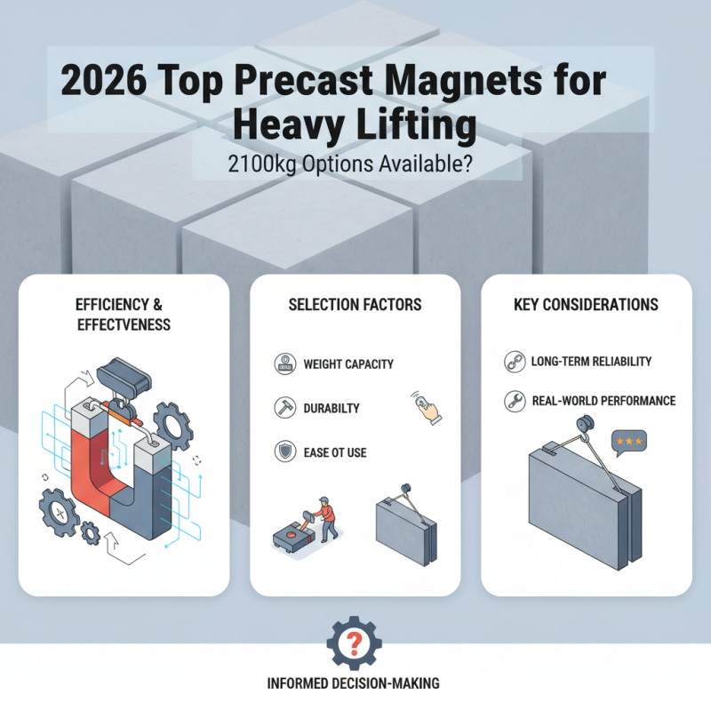2026 Top Precast Magnets for Heavy Lifting 2100kg Options Available?