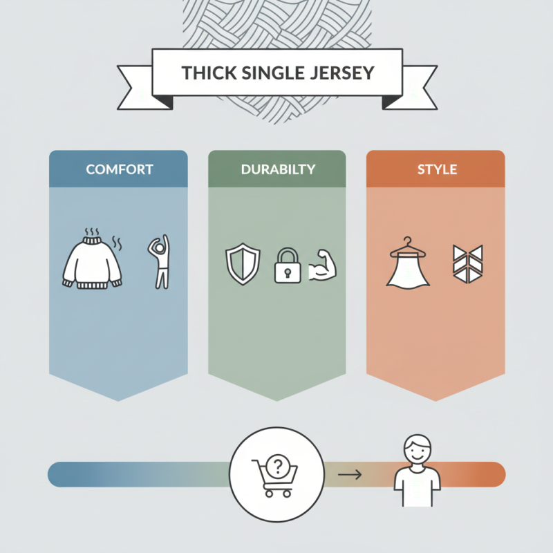 How to Choose Thick Single Jersey Fabric for Your Apparel Needs?