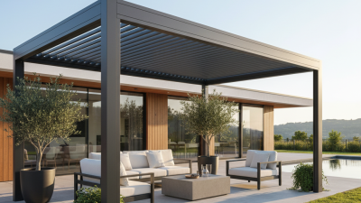 How to Choose the Best Modern Aluminium Pergola for Your Home?