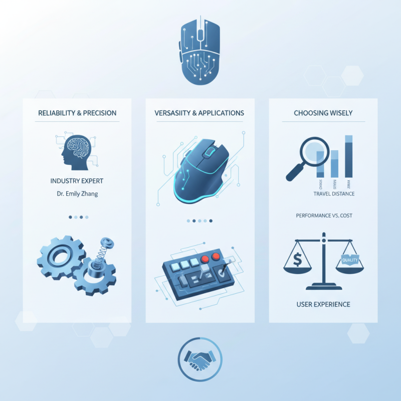 Why Choose Mouse Micro Switch for Your Electronics Needs?