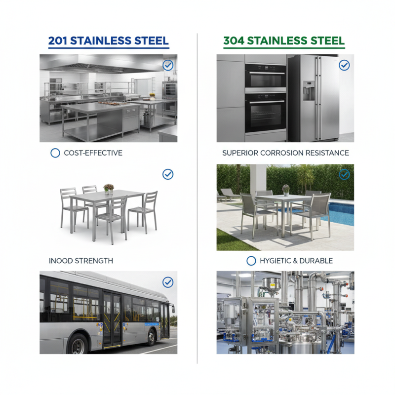 Как выбрать нержавеющую сталь 201 для вашего бизнеса?