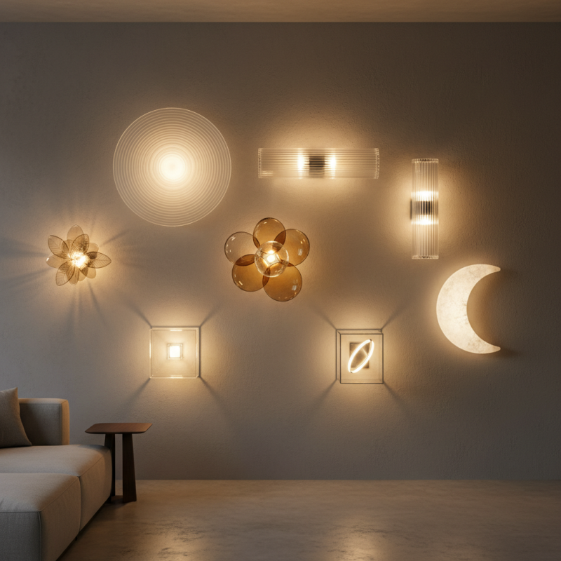 Top Wall Light Glass Designs to Enhance Your Home Decor Ideas?