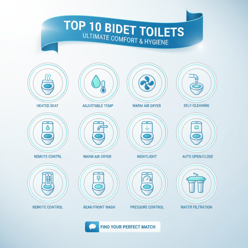 Top 10 Bidet Toilets You Need for Ultimate Comfort?