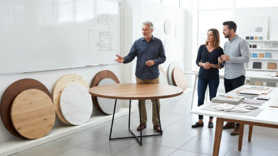 How to Choose the Right Round Table Top from Bunnings for Your Space?