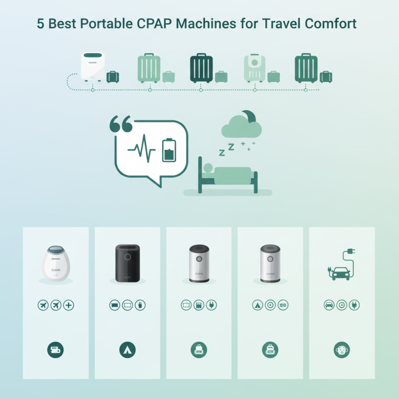 5 Best Portable CPAP Machines for Travel Comfort?