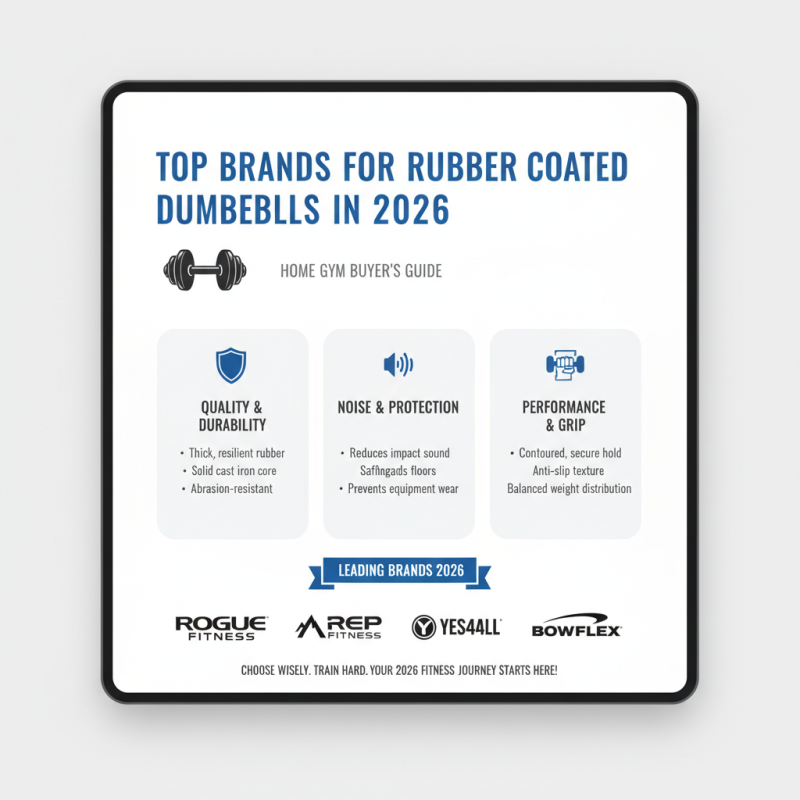 2026 Best Rubber Coated Dumbbells for Home Gym Use?