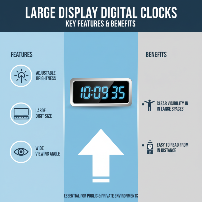 Top 10 Large Display Digital Clocks for Global Buyers?