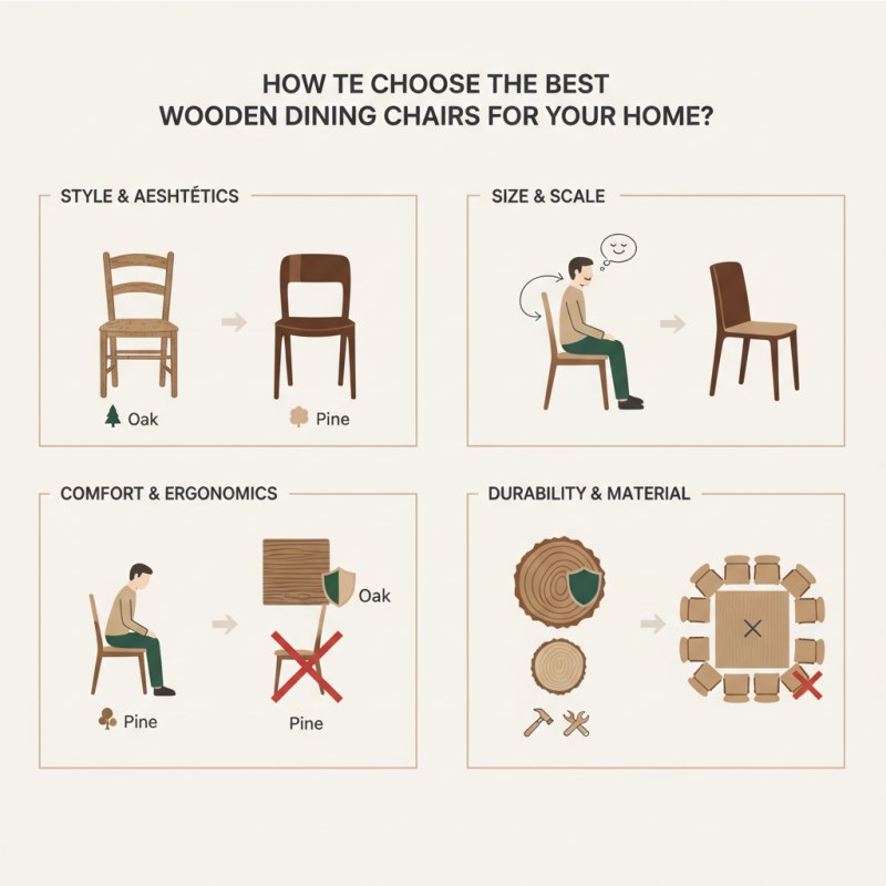 How to Choose the Best Wooden Dining Chairs for Your Home?