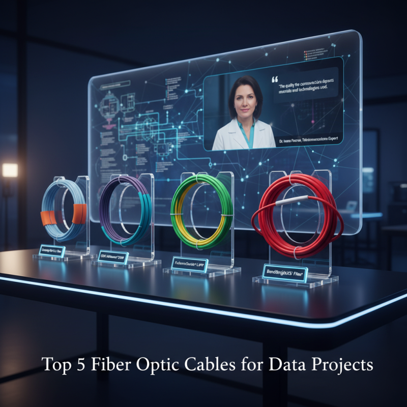 Топ 5 Волоконно-оптических Кабелей для данных Проектов?