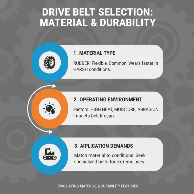 How to Choose the Right Drive Belts for Your Machinery?
