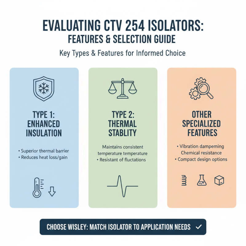 How to Choose the Right CTV 254 Isolator En Verre for Your Needs?