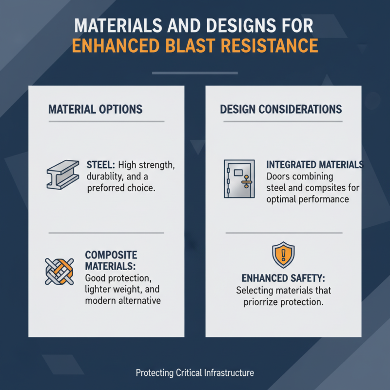 How to Choose the Right Blast Resistant Doors for Your Needs in 2026?