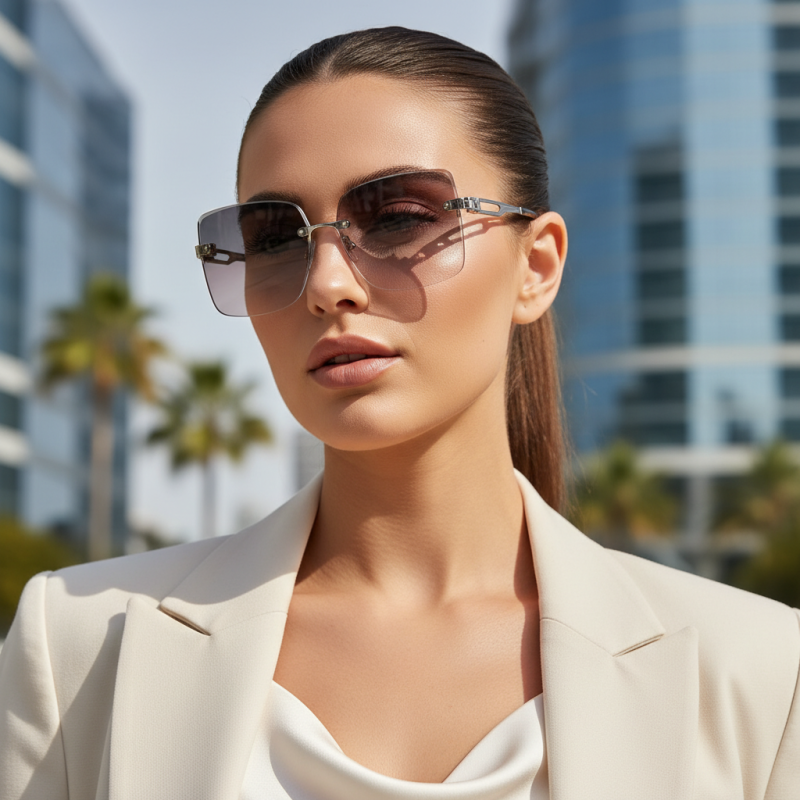 2026 Top Square Rimless Sunglasses Trends to Watch?