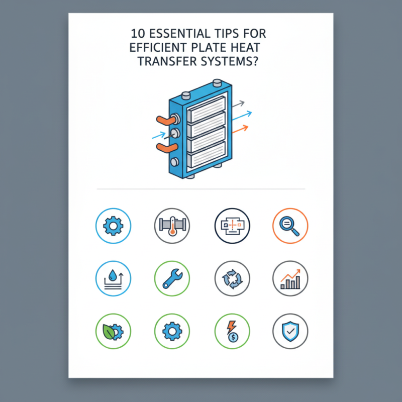10 Essential Tips for Efficient Plate Heat Transfer Systems?