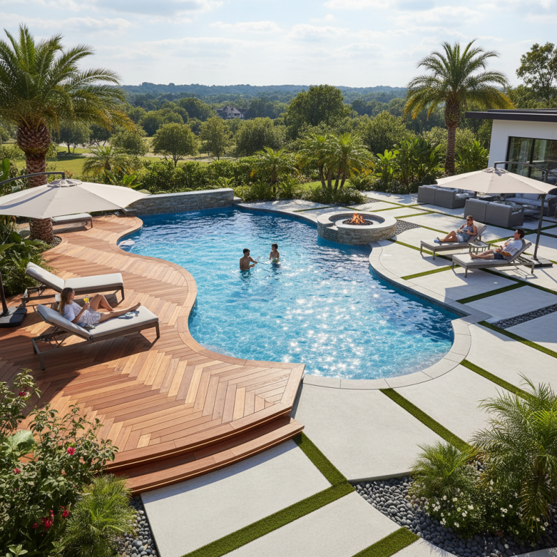 How to Choose the Best Pool Decking for Your Backyard Oasis?