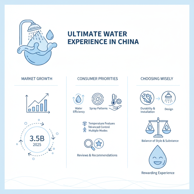 Best Shower Heads for Ultimate Water Experience in China?