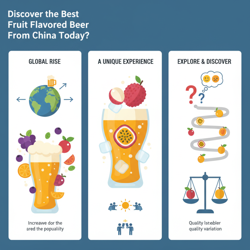 Discover the Best Fruit Flavored Beer From China Today?