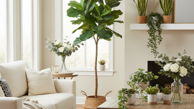 How to Use Artificial Plant Decor to Enhance Your Home Aesthetic?