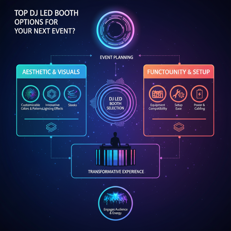 Top Dj Led Booth Options for Your Next Event?