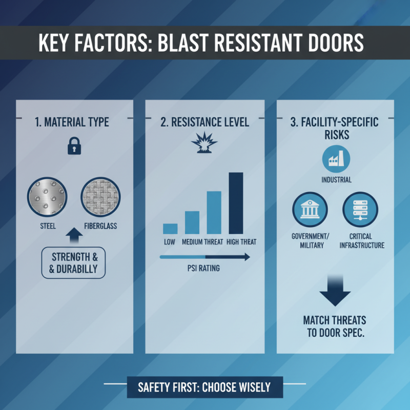 How to Choose the Right Blast Resistant Doors for Your Needs in 2026?