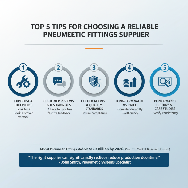 Top 5 Tips for Choosing a Reliable Pneumatic Fittings Supplier?