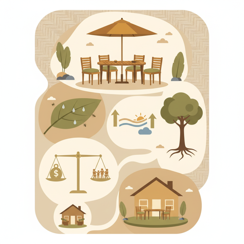 Why Choose a Teak Patio Set for Your Outdoor Space?