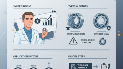 How to Choose Steel Bearings for Optimal Performance?